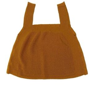 Zara Mustard Knit Top S